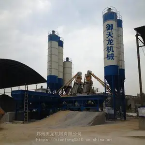 聊城附近混凝土搅拌站 HZS90工程建筑搅拌站型号