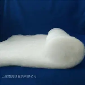 工厂直销服装用白色手塞棉 发热纤维棉 功能性填充棉絮片