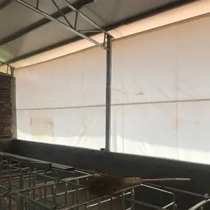山西河南广西云南猪场卷帘布 畜牧养牛场羊场养殖场卷帘布