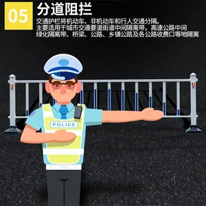 市政护栏规格尺寸图 道路市政护栏生产厂家 河北定制市政护栏网