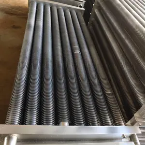 大口径翅片管散热器 钢制翅片管暖气片定制