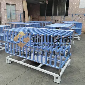 锦川非标钢制大后壳转运物流台车 五金工具周转器具车定制厂商