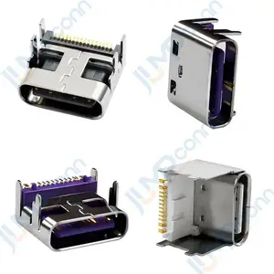 大步精密type-cUSB端子:铜合金塑胶:LCP- 额定电压:5V/20V- 耳机- DP Alt Mode(视频输出)