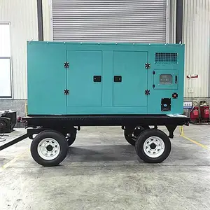 康明斯NTA855-G1B柴油发电机 350KVA移动静音式发电机组