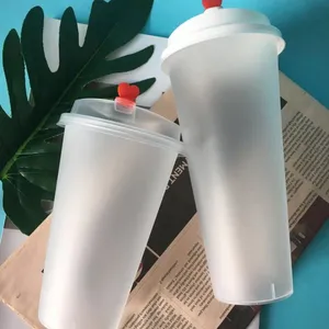 山东潍坊威海奶茶杯定做,PP注塑奶茶杯,PP高透吸塑奶茶杯定做批发生产厂家