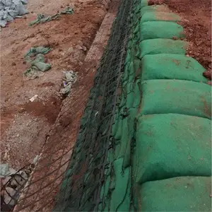 护坡生态袋价格 河道绿化生态袋施工方法