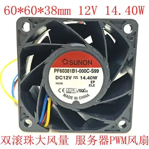 ��׼6cm6038 12V����������PF60381B1-000C-S99PWM����