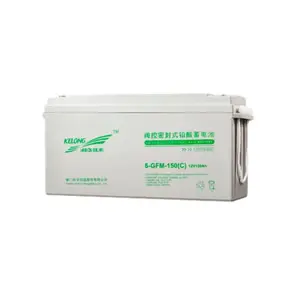 科华蓄电池12v150AH机房UPS备用电源直流屏 6GFM100铅酸免维护EPS