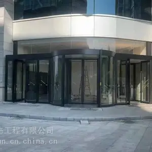 自动旋转门 办公楼旋转门 手动旋转门