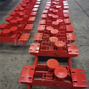 新品矿用无极绳绞车主压绳轮弹簧压绳轮组 无绳绞车副压绳轮