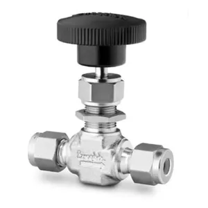 SS-ORS3MM 世伟洛克不锈钢整体式阀帽针阀,0.09 Cv,3 mm 世伟洛克卡套管接头,调节阀杆