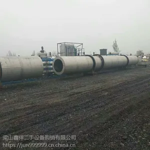 加工订做滚筒烘干机 二手1.2X10米不锈钢滚筒锯末烘干机