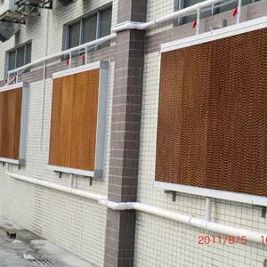厂房车间通风降温水濂 养殖大棚降温水帘 环保节能水空调