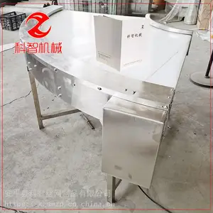 食品白色转弯皮带传送机 90度带式输送机流水线 支持定制