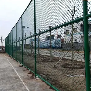 体育馆芭比粉三横梁羽毛球场围网 小区4米高组装式排球场围栏