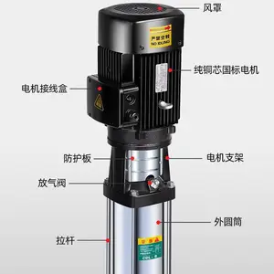 CDL2-22��ʽ����ֶ༶���ıý���������ˮ�ܵ���2.2KW����