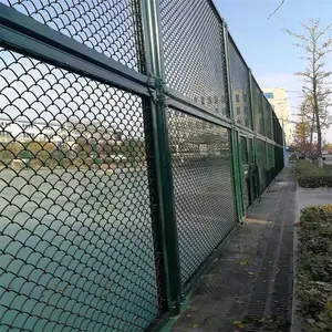 框架式篮球场围网运动场围栏网足球场操场防护网操场 体育公园围网