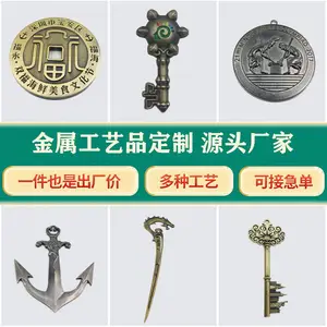 知理文创金属工艺品定制仿真复古金属工艺品实力五金礼品工厂