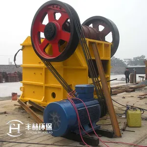 500*750颚式破碎机 颚式河卵石破碎生产线