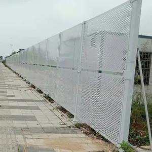 珠海大量生产冲孔围挡广东孔状式设计组装式冲孔围栏现货工程队安装
