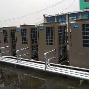 朔州宾馆空气源热泵热水工程-山西恒通绿景
