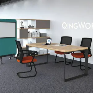 伟豪办公家具会议系列会议桌简约现代接待桌会客桌木质长桌1.8米小型会议桌