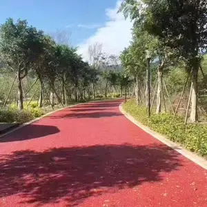 小区epdm彩色图案地面施工 EPDM橡胶颗粒塑胶地面施工