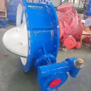 涡轮法兰蝶阀电动蝶阀双偏心软密封硬密封蝶阀DN1000DN1100DN1200