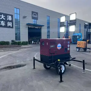海南大泽动力移动照明塔