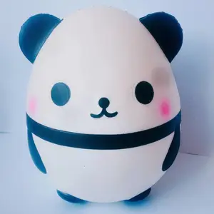 新款squishy卡通熊猫公仔 仿真软软发泄玩具PU柔软慢回弹发泄道具