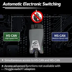 Vgate vLinker FS USB 链接电脑 福特专检,支持FORScan