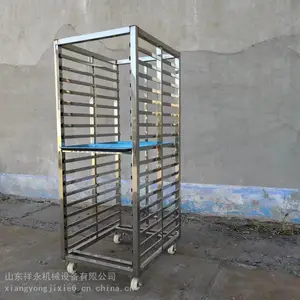 山东蒸房小车 晒凉架小车 小吃车 食堂餐车 不锈钢小车 祥永