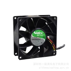 原装Nidec VA350DC V35208-35 9038 12V 1.1A X3100机箱散热风扇