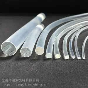 亮化工程内18mm20毫米通体光纤 黑皮尾光纤 太阳光纤照明