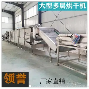 领誉 全自动连续式烘干机食品干燥烘干加工设备