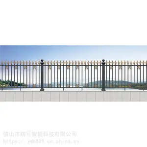 厂家定制铝艺防护栏隔离护栏生产厂区小区别墅围栏铝合金栅栏