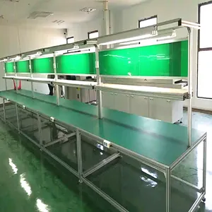 定做流水线测试防静电铝合金工作台 实验室实训台 可上门组装