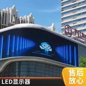 汽车车载LED显示屏 视频广告宣传 IP65防水 彩色高清 超大视角展示