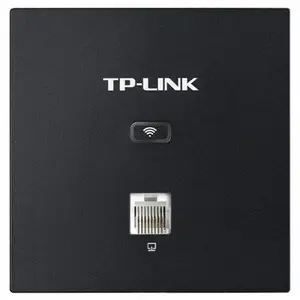 TP-LINK TL-AP450I-PoE 薄款碳素黑方 450M无线面板式AP 碳素黑