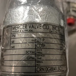���ƹ�ӦMERCER ��ȫ�� 81-12151V08G11 Set 100 PSI *?F