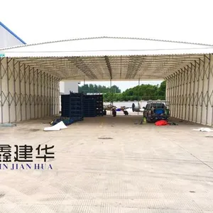 汕头 电动雨篷防水防雨防晒 大排档雨棚 大型仓库雨蓬