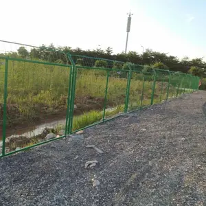 供应广东市政护栏网小区社区围网临时圈地围网生产安装