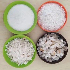 临汾市吉县喷砂除锈石英砂 山西乡宁县水过滤石英砂 蒲县水处理石英砂 大宁县地坪骨料 草坪石英砂