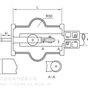 现货供应MSZS-100型支撑管母线双伸缩线夹 浙江金钲电气-首页