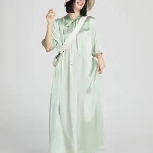 品牌折扣女装紫布语春夏 专柜撤柜女装 休闲棉麻女装货源 大码韩版女装