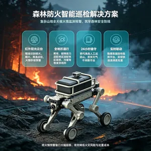 碧野千里 工业四足巡检机器人 气体检测三维建图 可自主充电安防巡检