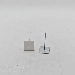 24×24mm底座 自粘铝制保温钉铝底座岩棉玻璃棉固定钉