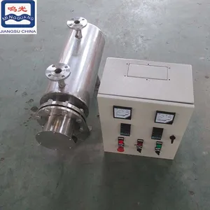 光明直销空气加热设备 不锈钢电加热器 流体电加热器 蒸汽管道加热器