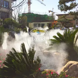 江西锦胜雾森雾效系统,江西降温除尘保湿专用产品,户外喷雾降温系统,厂房人造雾降温设备