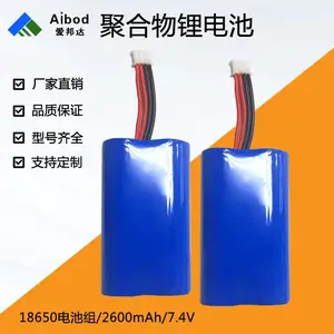 18650锂电池组 组户外照明设备电源 7.4V大容量 定制18650电池组